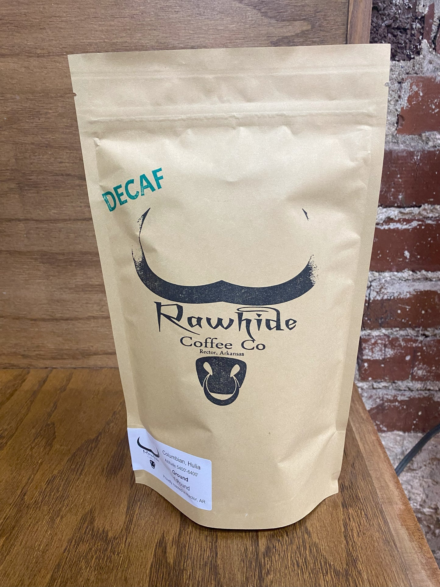 1lb bagged Decaf (ground)
